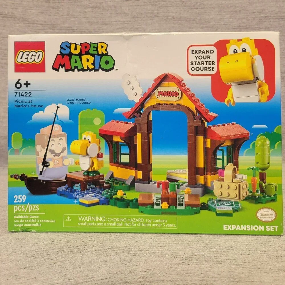 Lego Super Mario Picnic at Mario's House 71422
